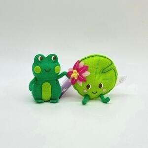 Target Spritz Felt Duo Frog & Lilypad 2025 Figurine NEW